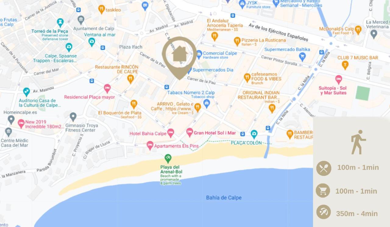 Pondarosa Penthouse 56 - Costa Carpediem Calp Dış mekan fotoğraf